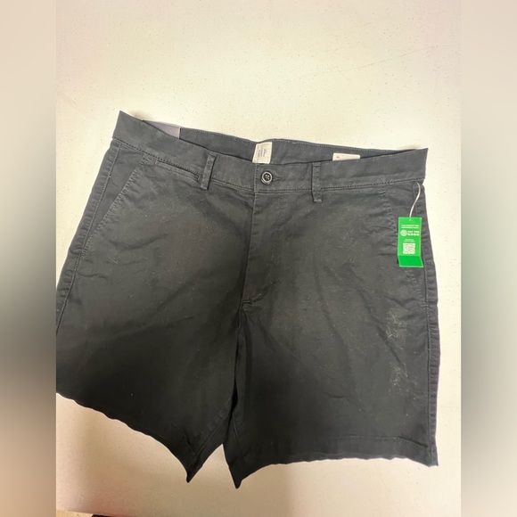 GAP’S MEN’S ESSENTIAL BLACK 7” SHORTS. GAP FLEX   EXTRA FLEXIBILITY WAIST 33 - Picture 10 of 14